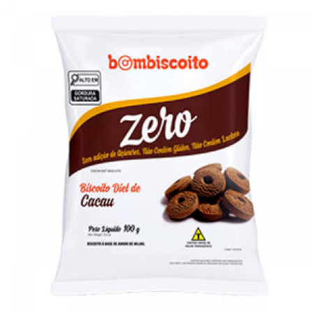 Biscoito Zero de Cacau 100g