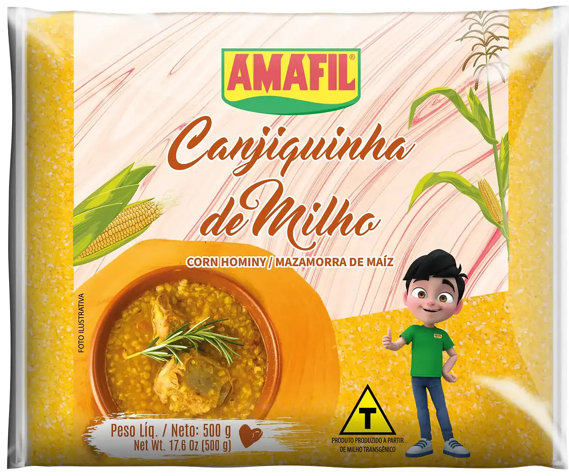 Canjiquinha de Milho 500g - Amafil