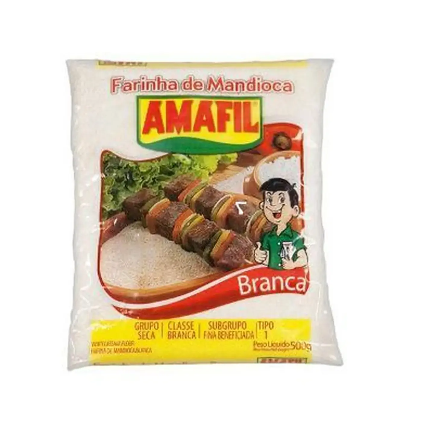 Harina de Mandioca Blanca 500g - Amafil