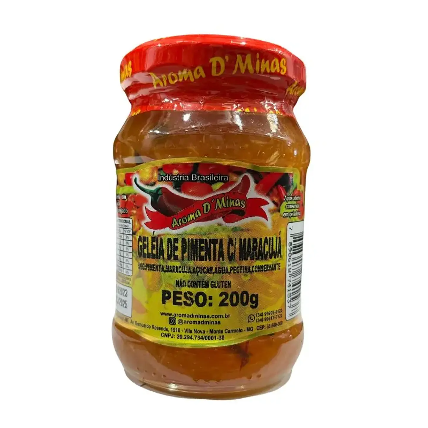 Geleia de Pimenta con Maracuya 200g