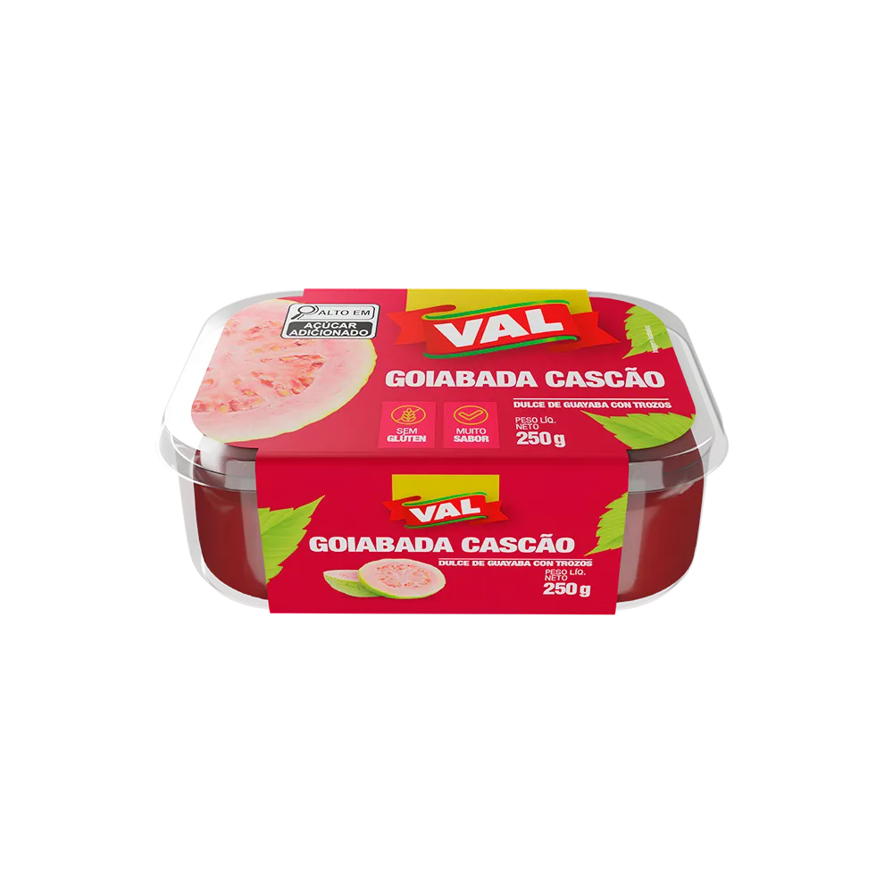 Goiabada Cascão Val Barqueta 250 g