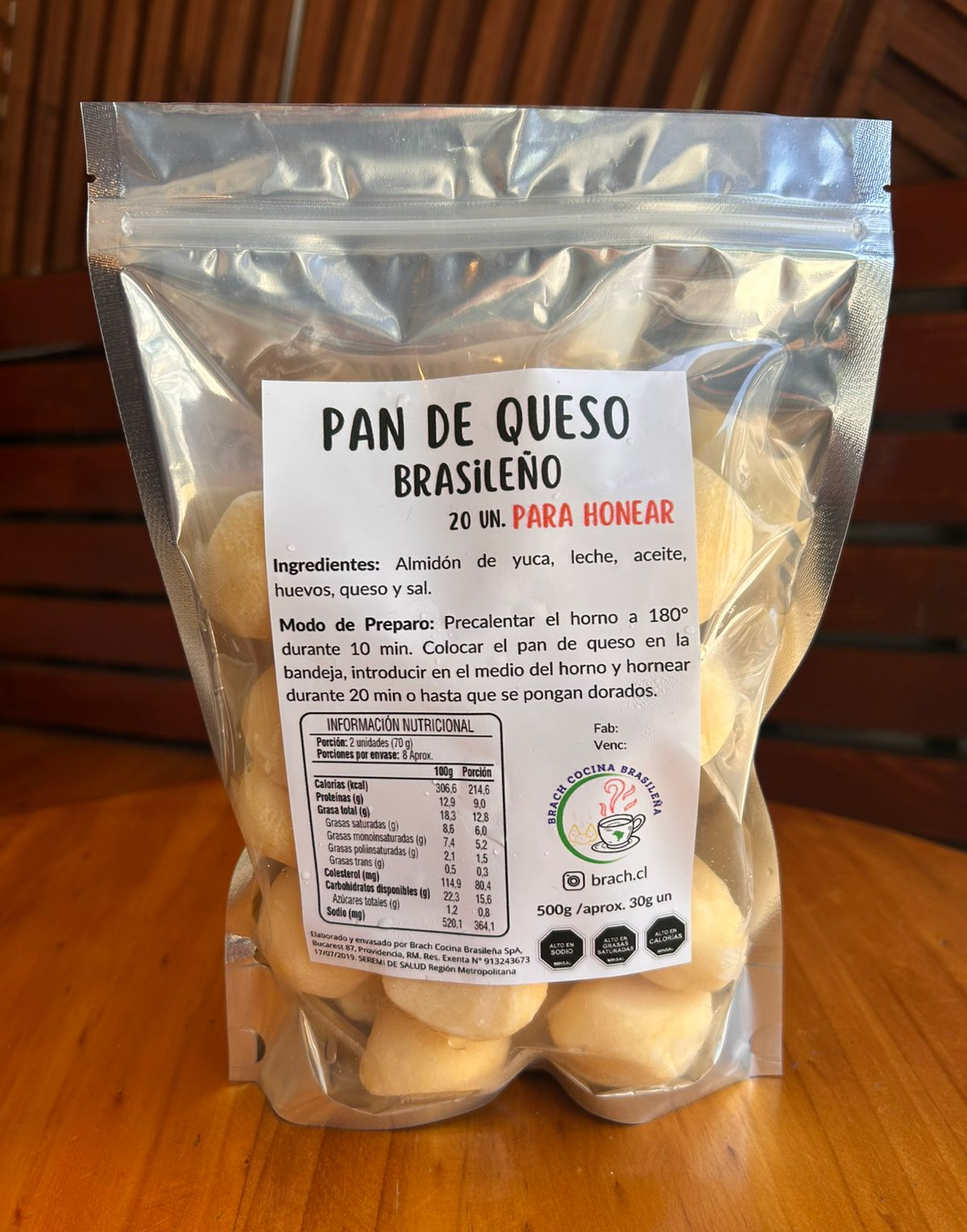 20 Pan De Queso para Honear