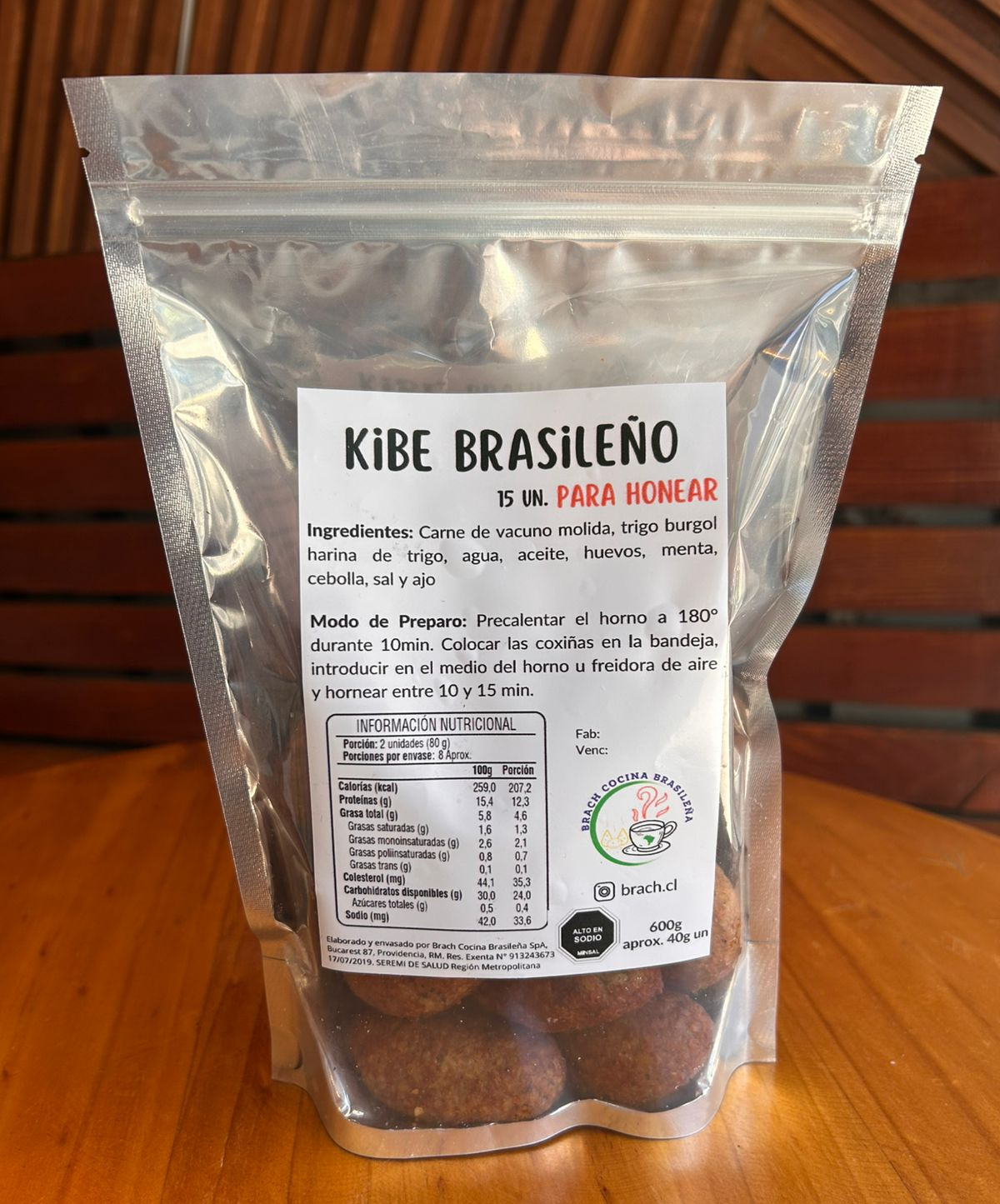 15 Kibes para Honear 40g