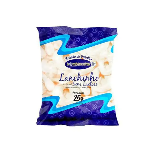 Biscoito de Polvilho Sem lactose 25g