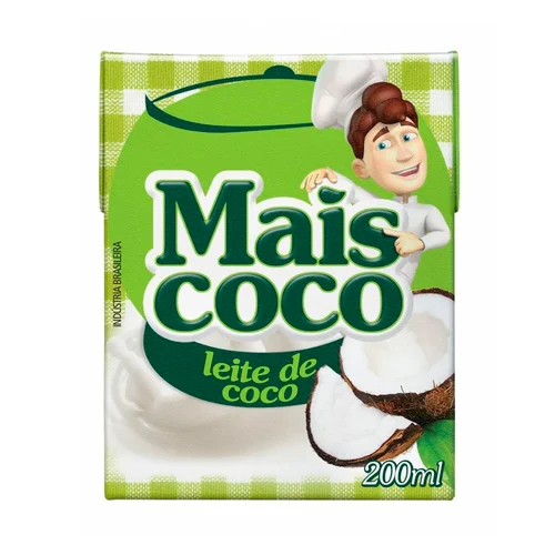 Leite de coco - Mais coco 200 ml