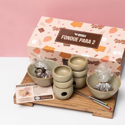 Caja Fondue para 2 Regalo