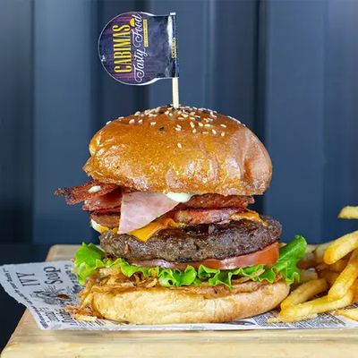 Hamburguesa Mixta Chuleta & Res