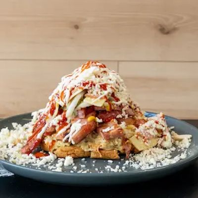 Arepa Cabimera Chuleta