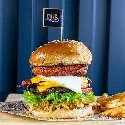 Hamburguesa Triple Cheese