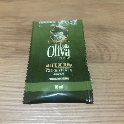 Aceite de oliva en sachet