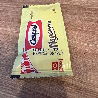 Mayonesa en sachet