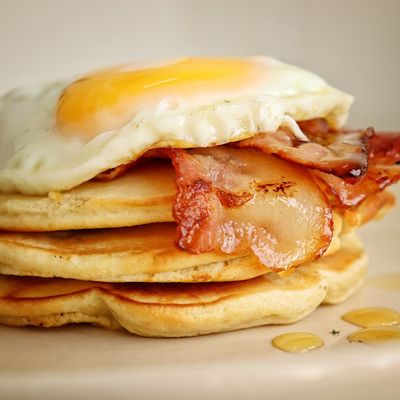 Hotcakes Huevo Tocino