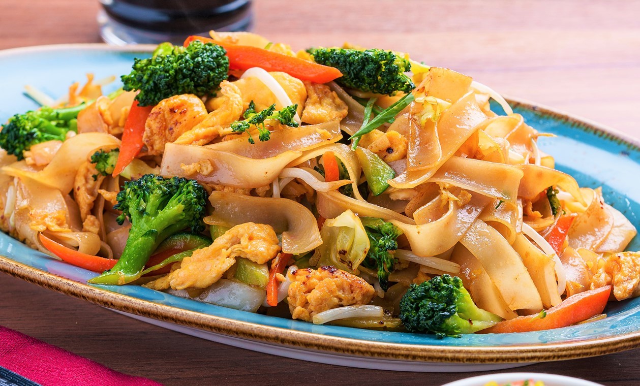 Chow Fun  Vegetariano