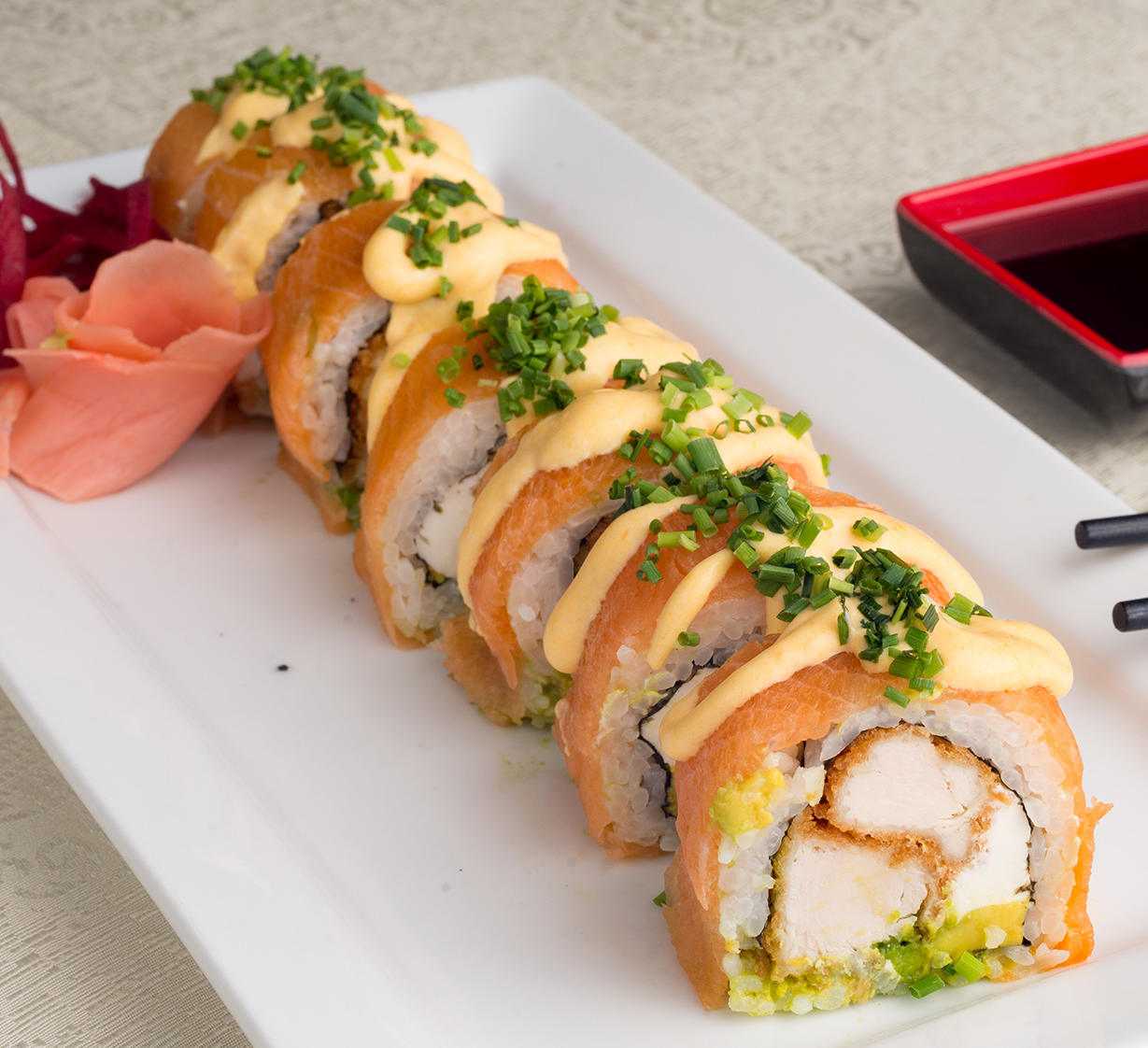 4.3- Sake Tori  Roll