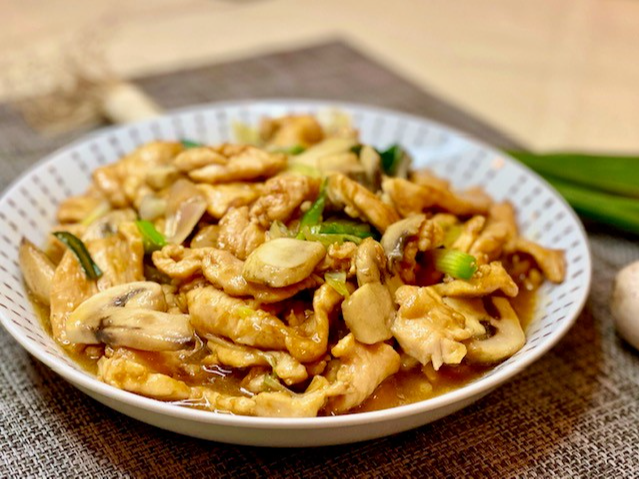 Pollo Champiñón