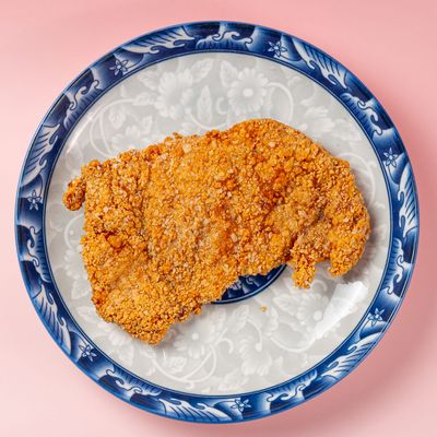 Milanesa de pollito frito