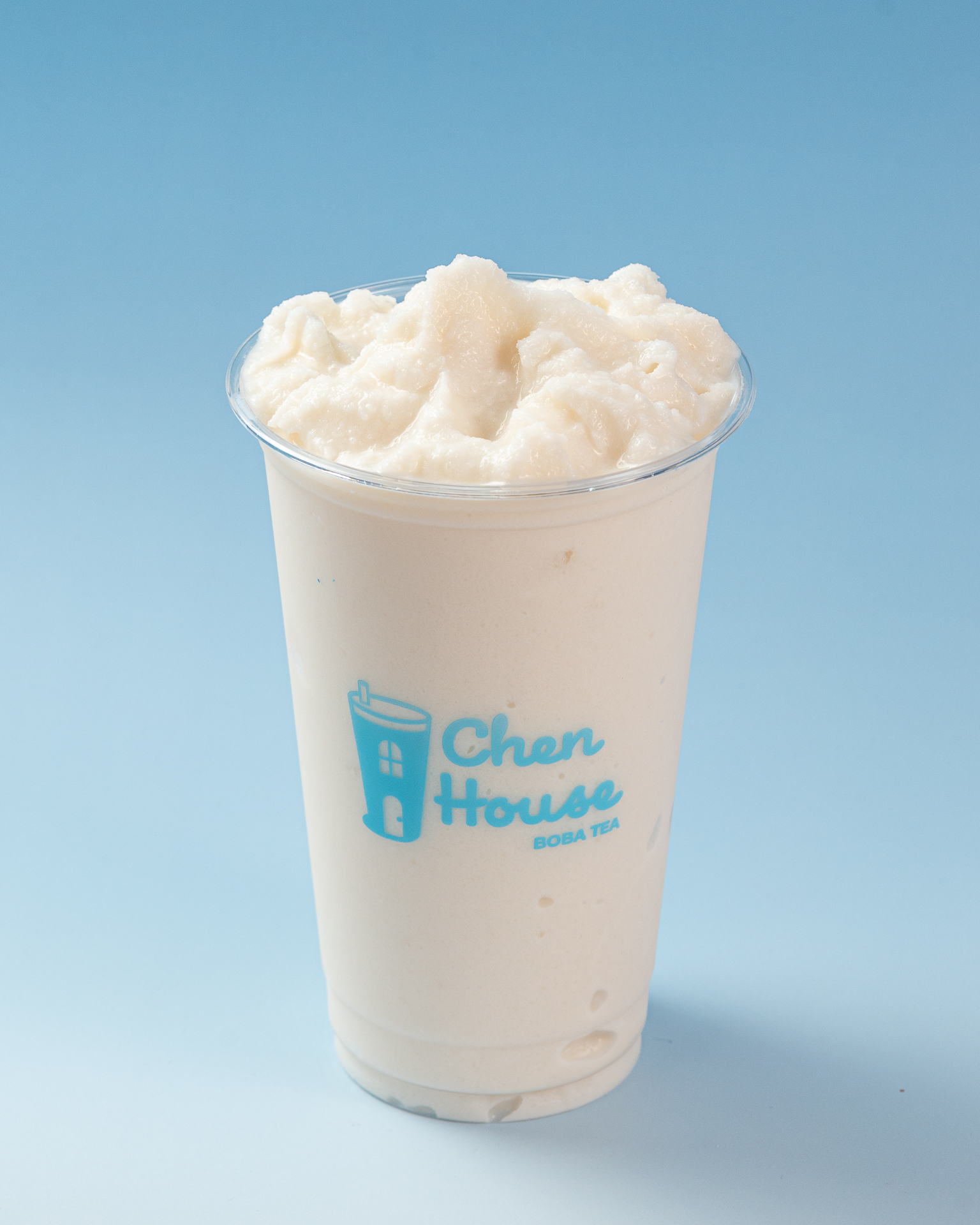 Smoothie de coco con leche