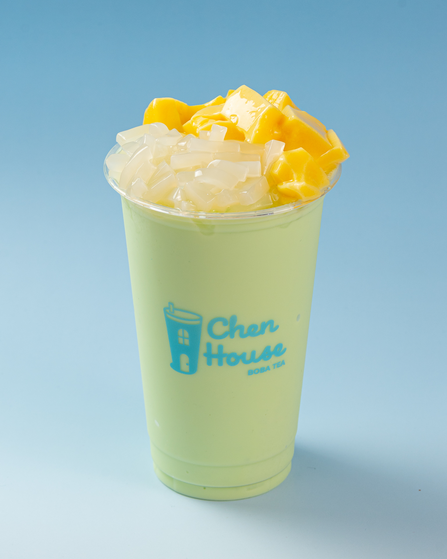 Smoothie de melón tuna con leche