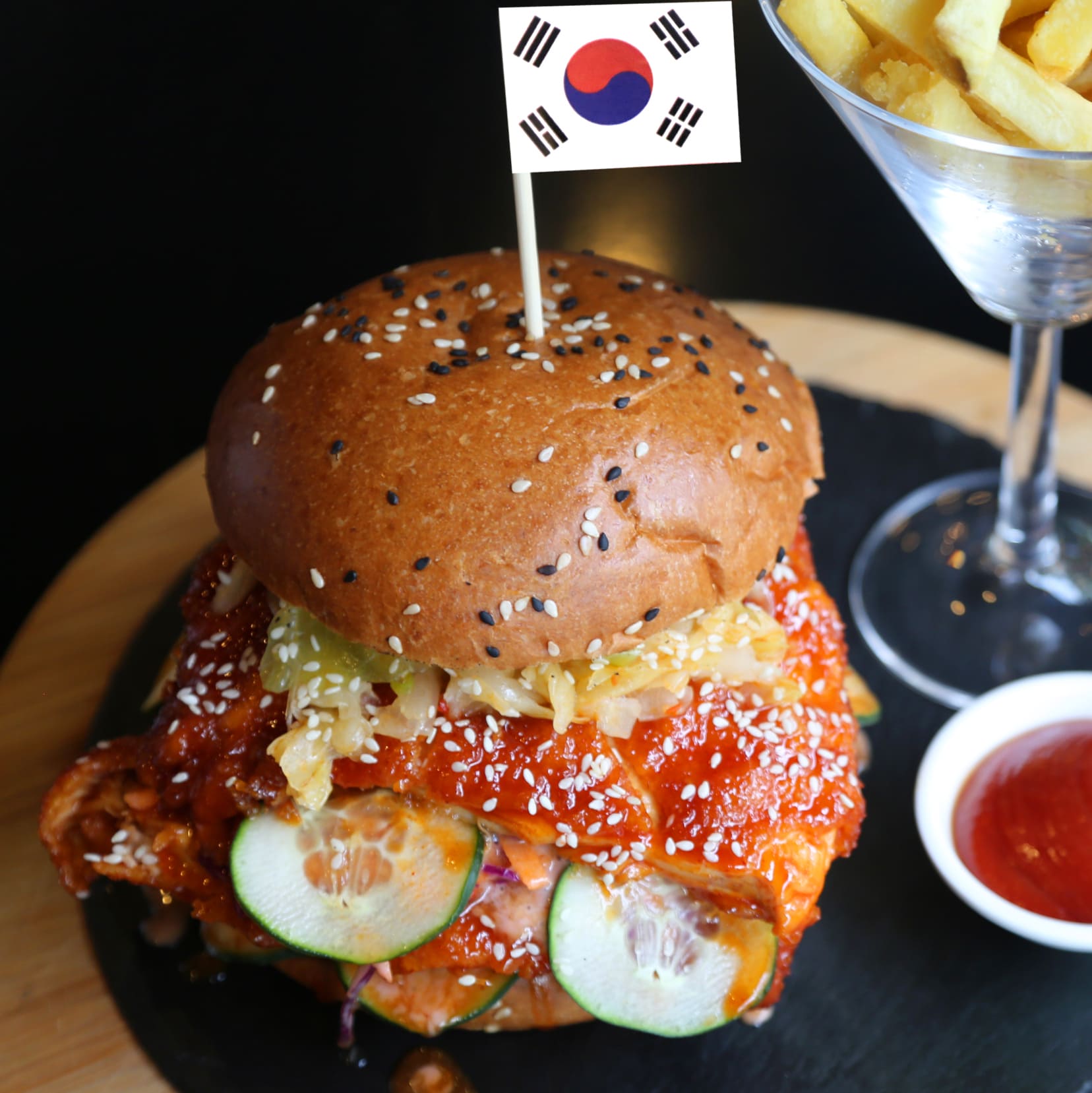 🇰🇷 Korean Kimchi Burger