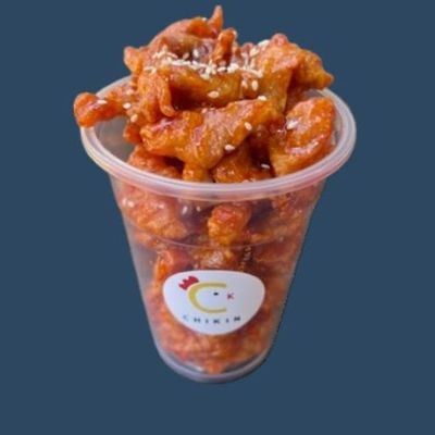 Popcorn de pollo frito