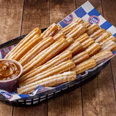 MINICHURROS 50 UND + 1 SALSA MEDIANA