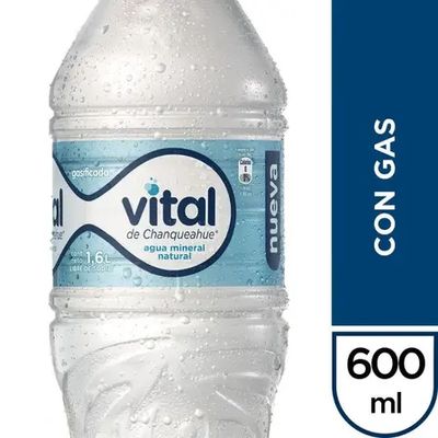 AGUA CON GAS