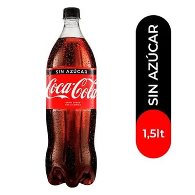 COCA COLA ZERO 1,5 LTS