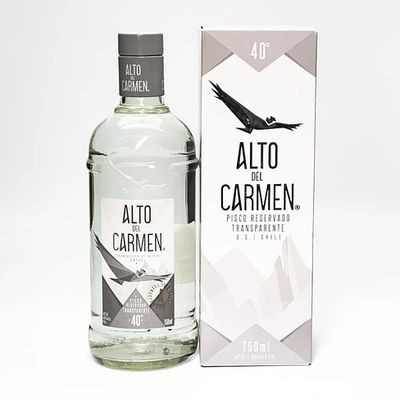 Pisco Alto del Carmen Transparente 40° 750 ML