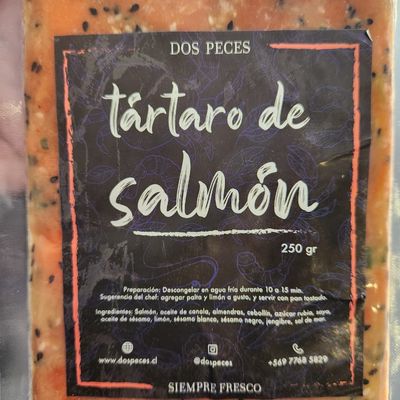 Tartaro de Salmón  250 gramos