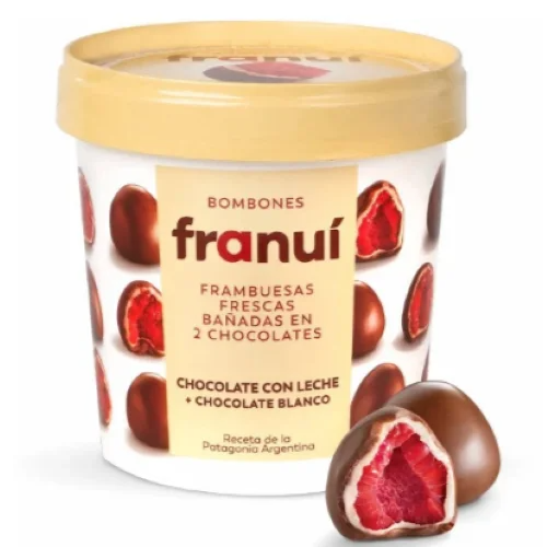 Franui Frambuesas bañadas en Chocolate 