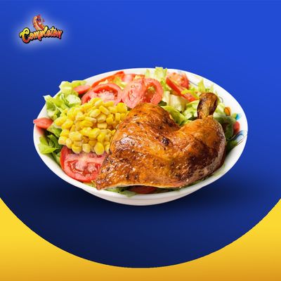 1/4 TRUTRO ASADO CON ENSALADA