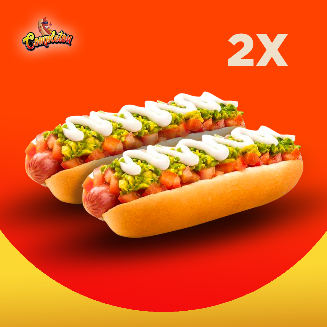 Promo de 2 Vienesas o Papapletos 19cm