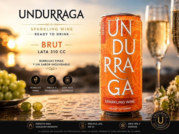 Undurraga Brut lata 310 cc