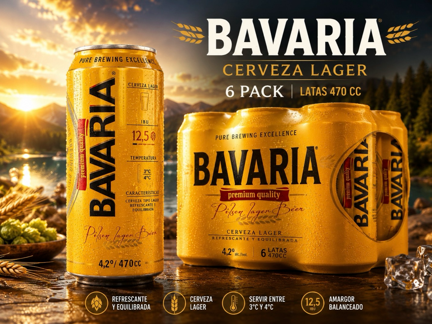 Bavaria lata 470 cc 
