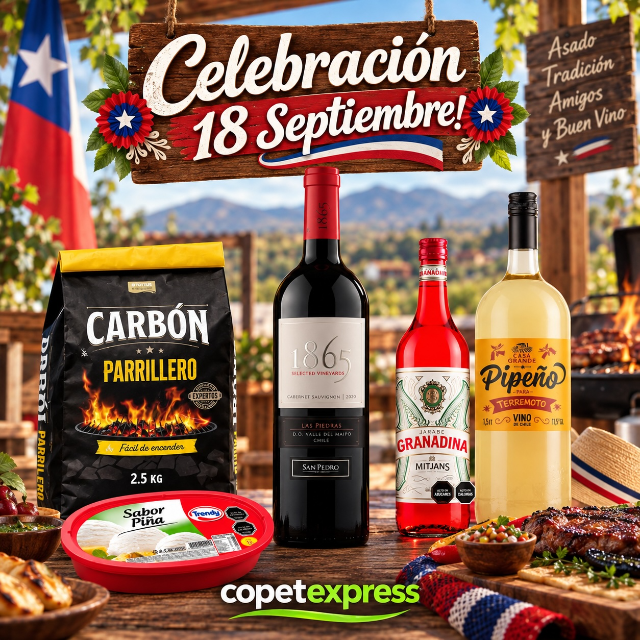 Celebracion 18 Septiembre!!🇨🇱
