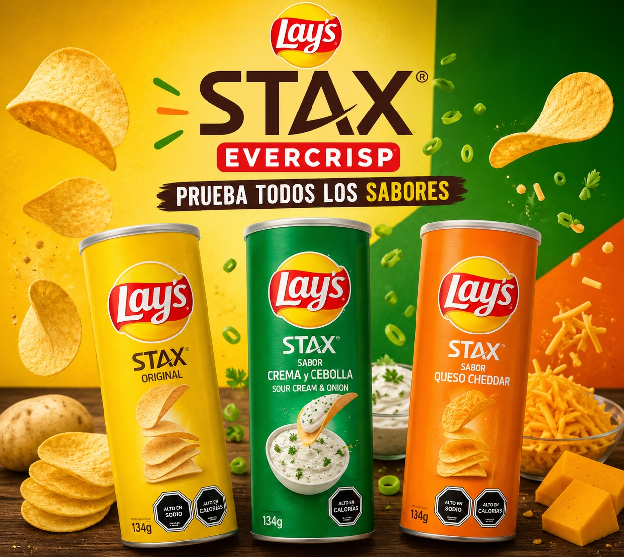 Lays Stax Evercrisp 134 gr