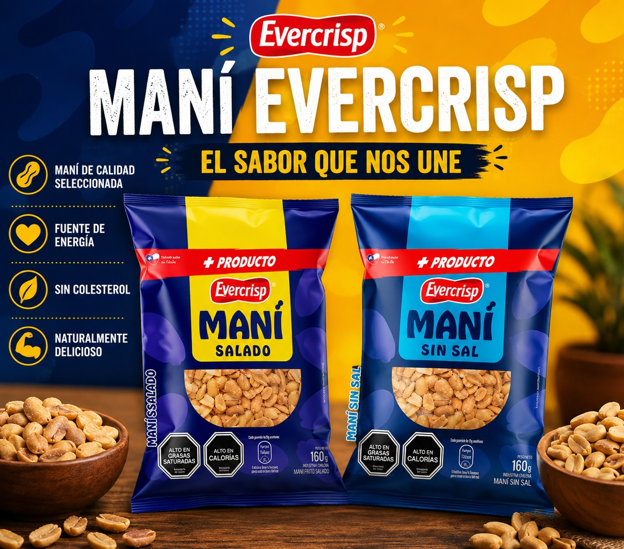 Mani  Evercrisp 160 gr