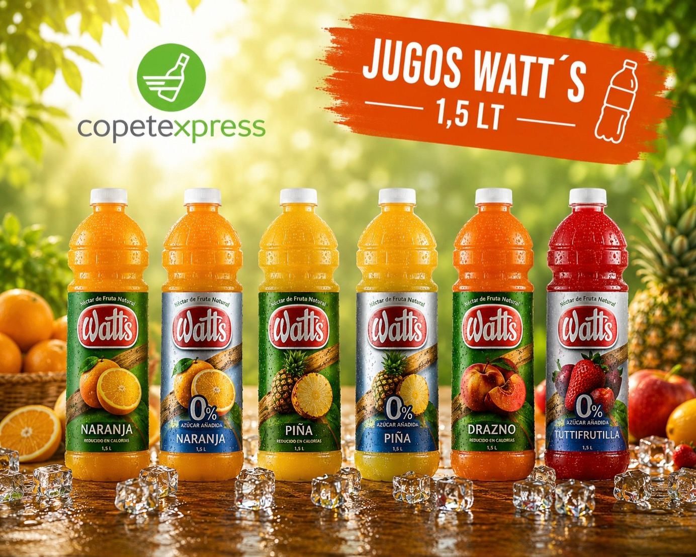 Jugos Watt´s 1,5 lt