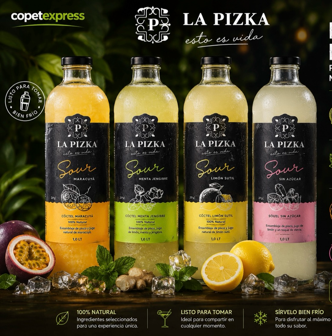 La Pizka sour 1,0 lt