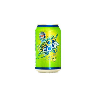 Limón soda lata regular 350 ML