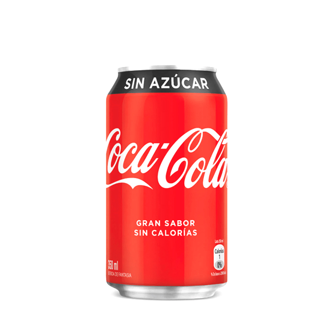 Coca Cola lata Zero 350 ML
