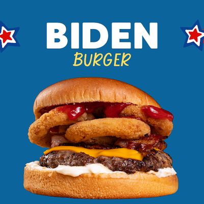 Biden Burger + Papas fritas