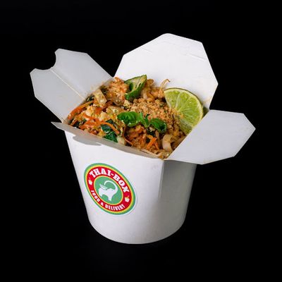 Pad Thai Pequeño + Pollo + Camarón