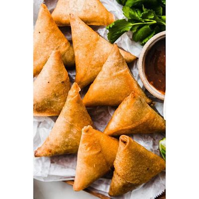Samosas al Curry x8