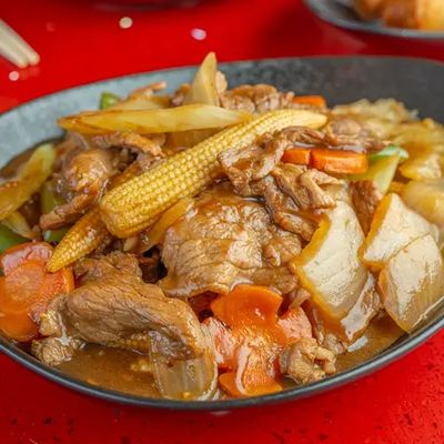 CARNE CON JOJOTO CHINO