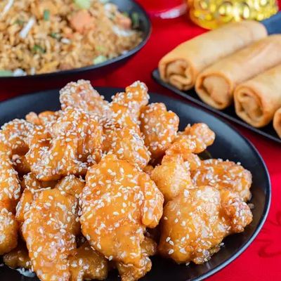 POLLO CON MIEL Y AJONJOLI