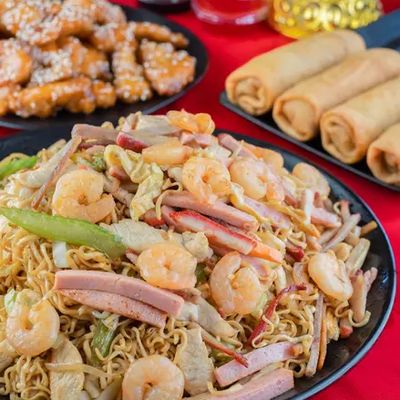 TALLARINES ESPECIALES CON CAMARON
