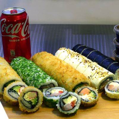 40 Piezas Mix Del Mar + Bebida Lata 350ml