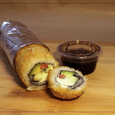 Handroll Vegetariano Tempura