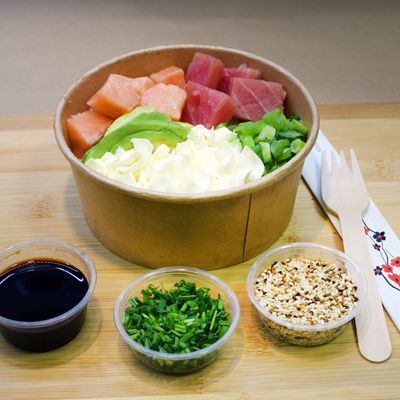 Gohan Salmón y Atún